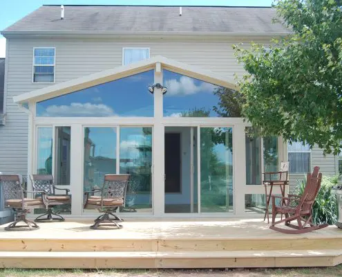exterior pic of sunroom