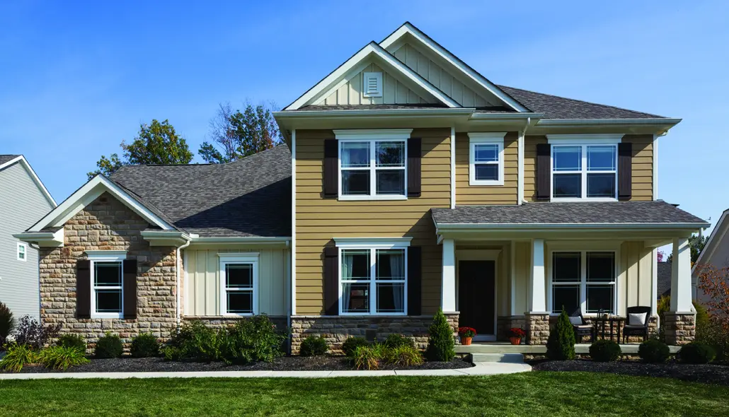 smart side siding on house