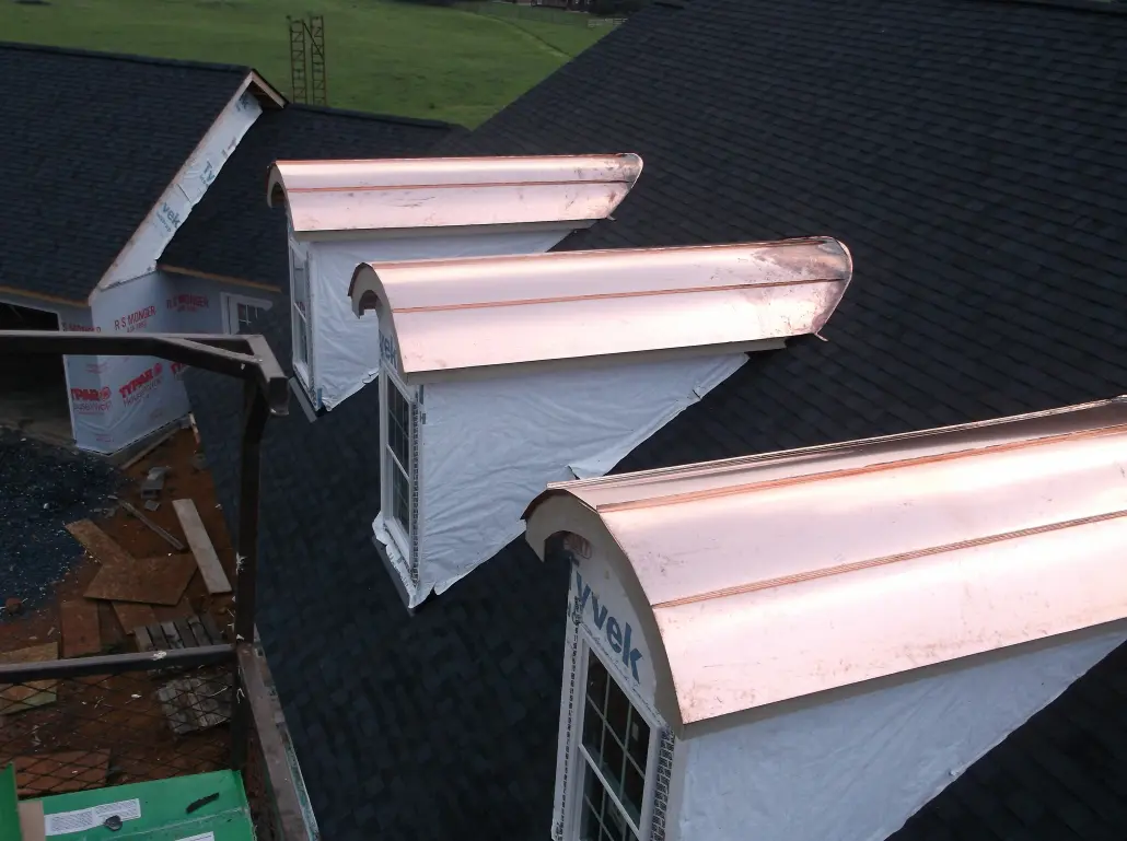 Copper Dormers