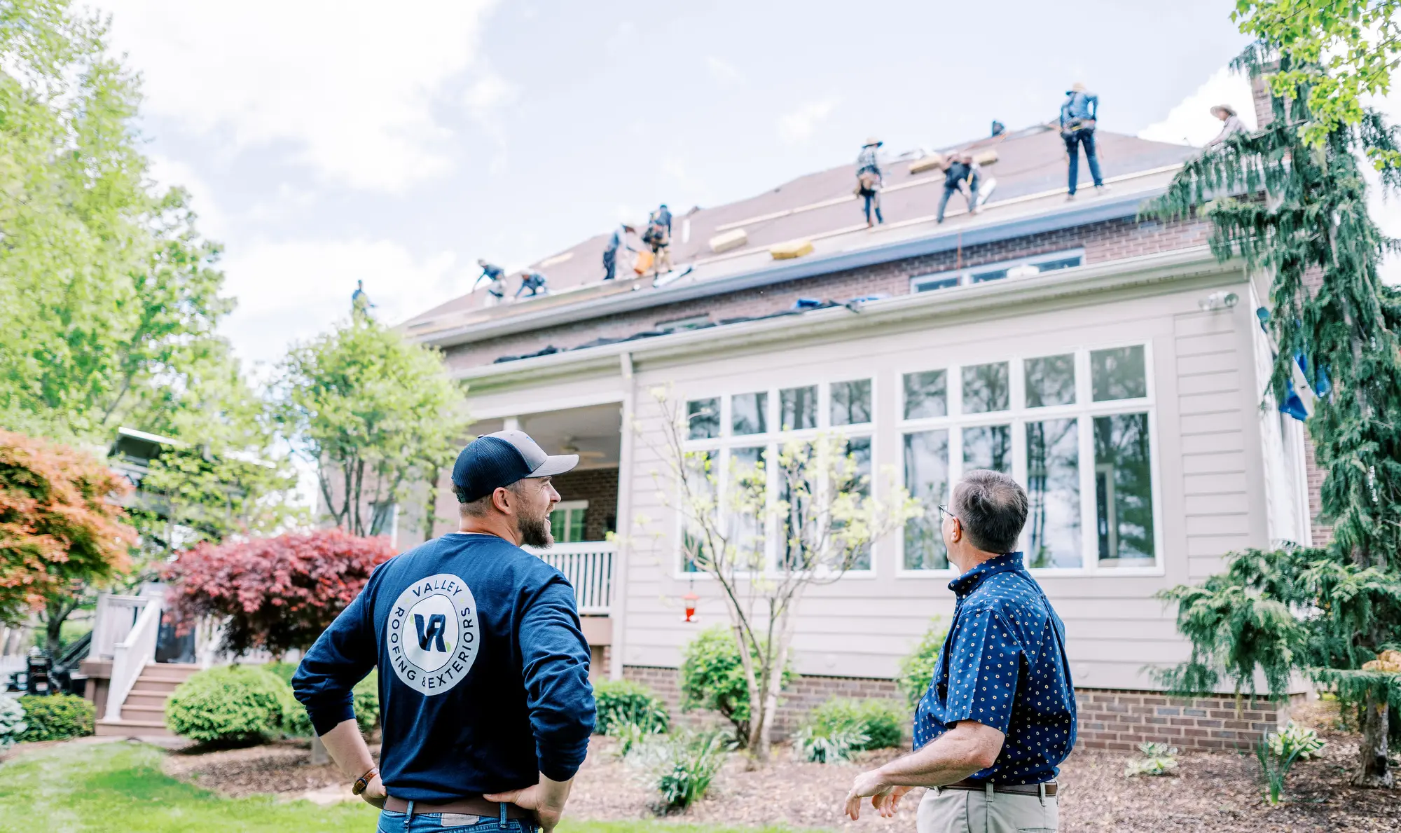 ValleyRoofingExteriors_May2021_Web157-edit Roof Inspection and shingle application by Valley Roofing and Exteriors.