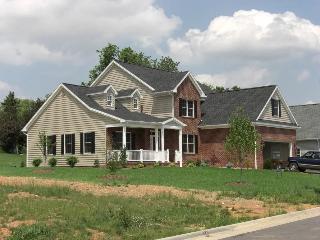 Siding-4 House with siding.