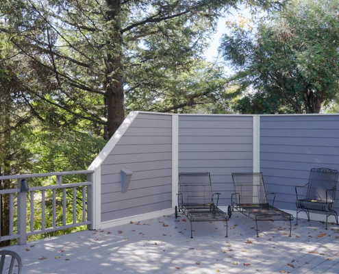 Wintergreen Deck 2 Wintergreen deck siding gutters and roofing project