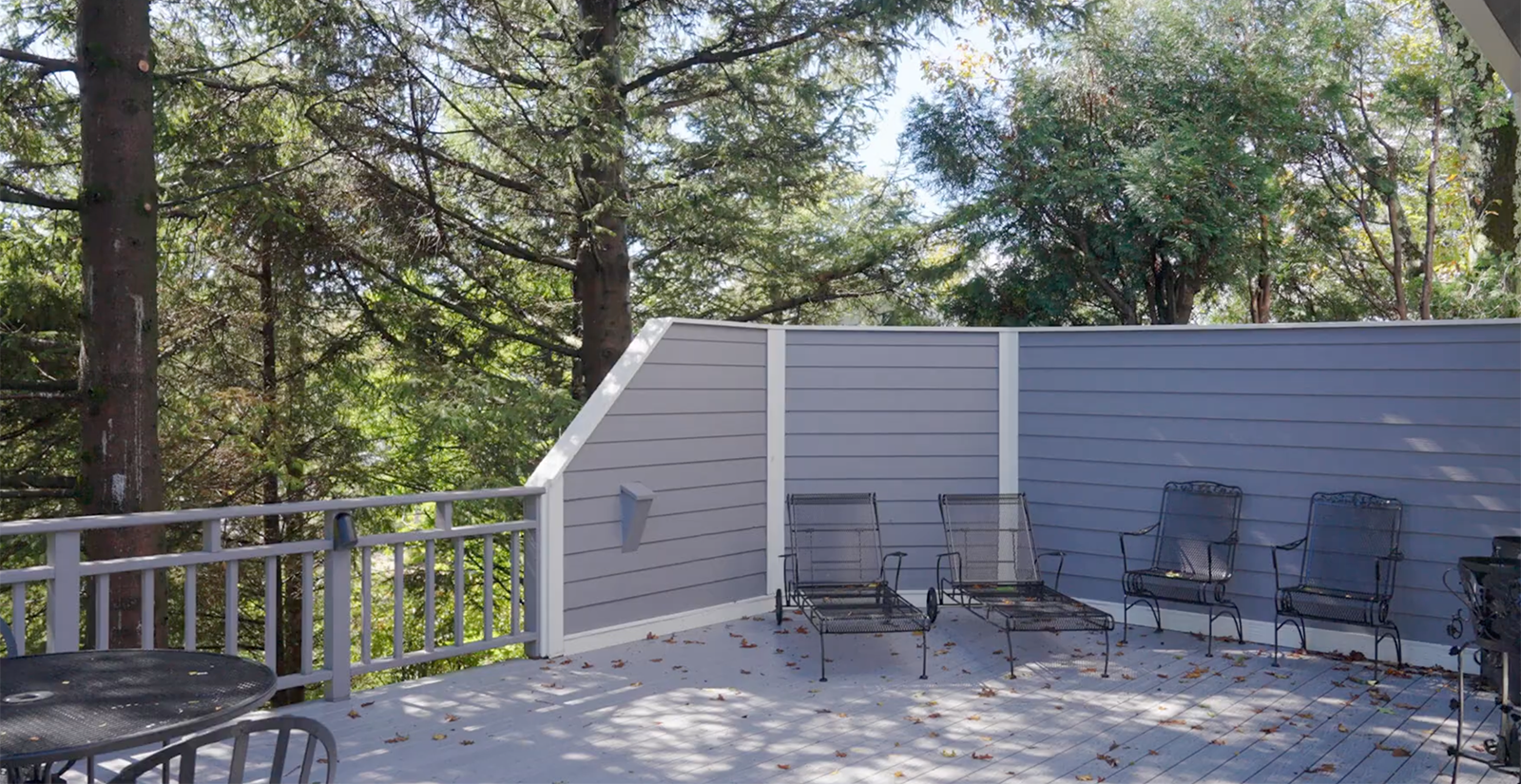 Wintergreen Deck 2 Wintergreen deck siding gutters and roofing project