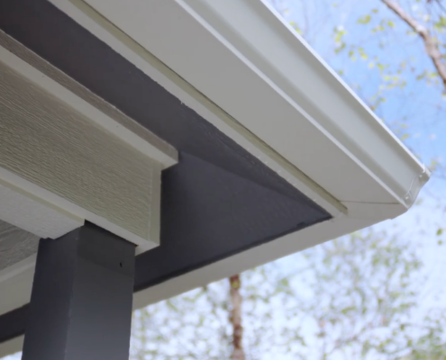 Wintergreen Gutters Wintergreen deck siding gutters and roofing project