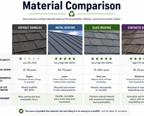 Material Comparison for Environmental Impact