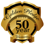 VR golden pledge icon
