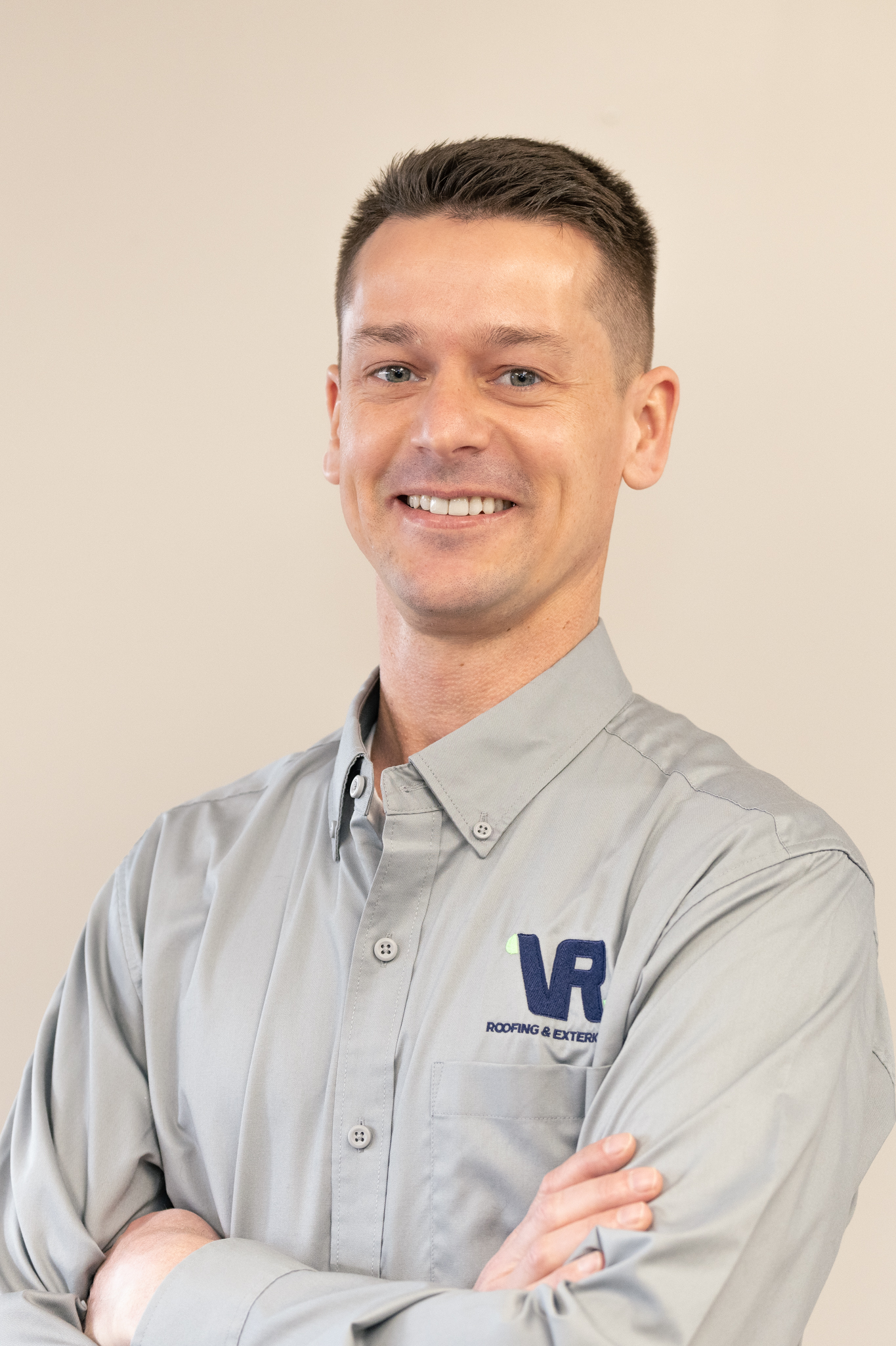 Headshot of Joseph Showalter, Sales Manager/Estimating at Valley Roofing & Exteriors.