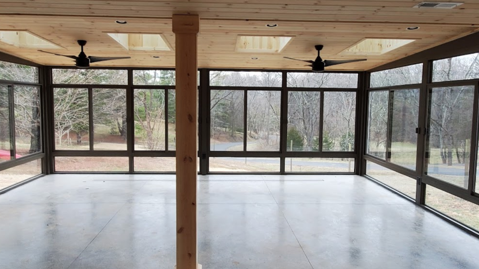 Betterliving sunroom addition in Charlottesville, VA.