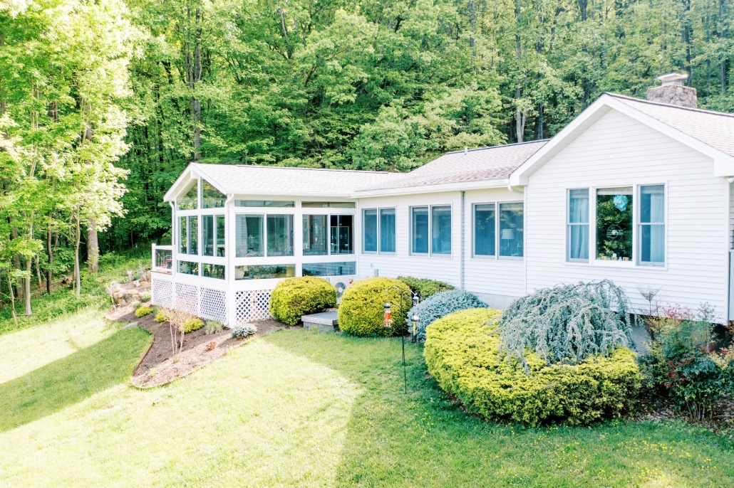 Home with a new Betterliving sunroom.